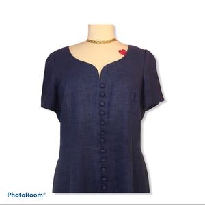 Santa Fe Denim Vintage Pencil Dress